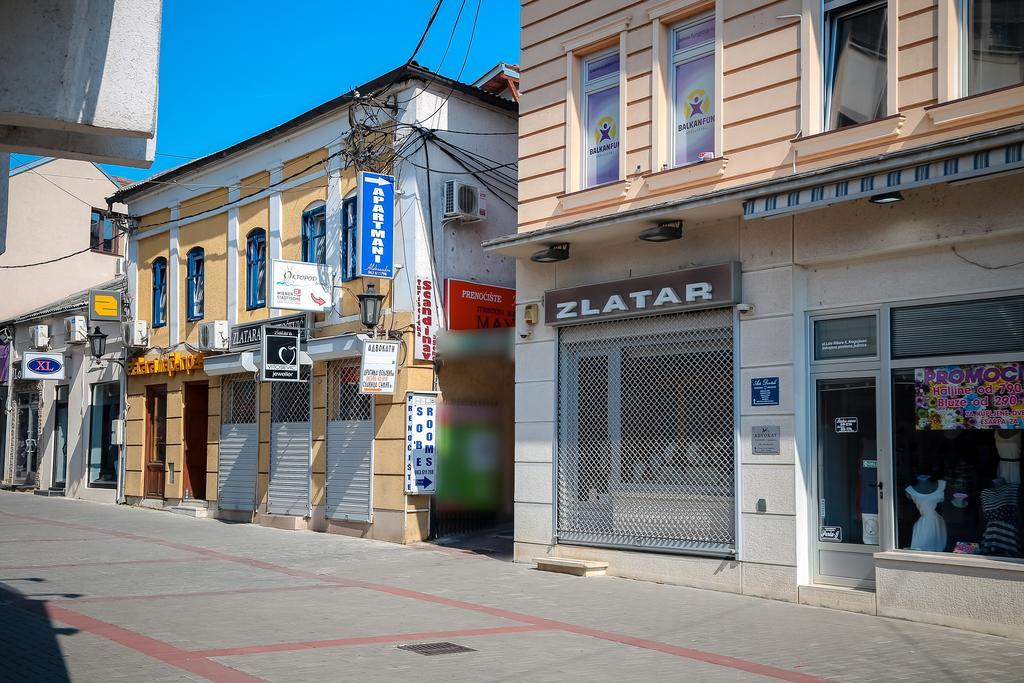Apartmani Aleksandra U Centru Grada Kragujevac Dış mekan fotoğraf